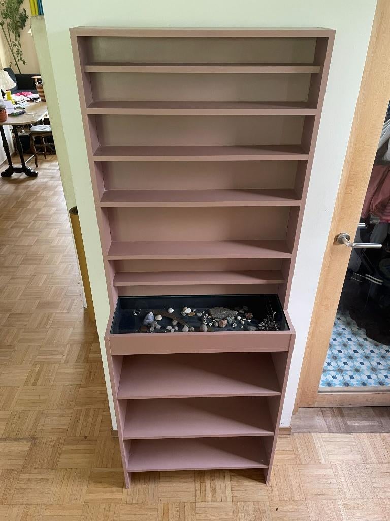 uitstal- of verzamel kast, Ophalen, Gebruikt, 50 tot 100 cm, Minder dan 25 cm