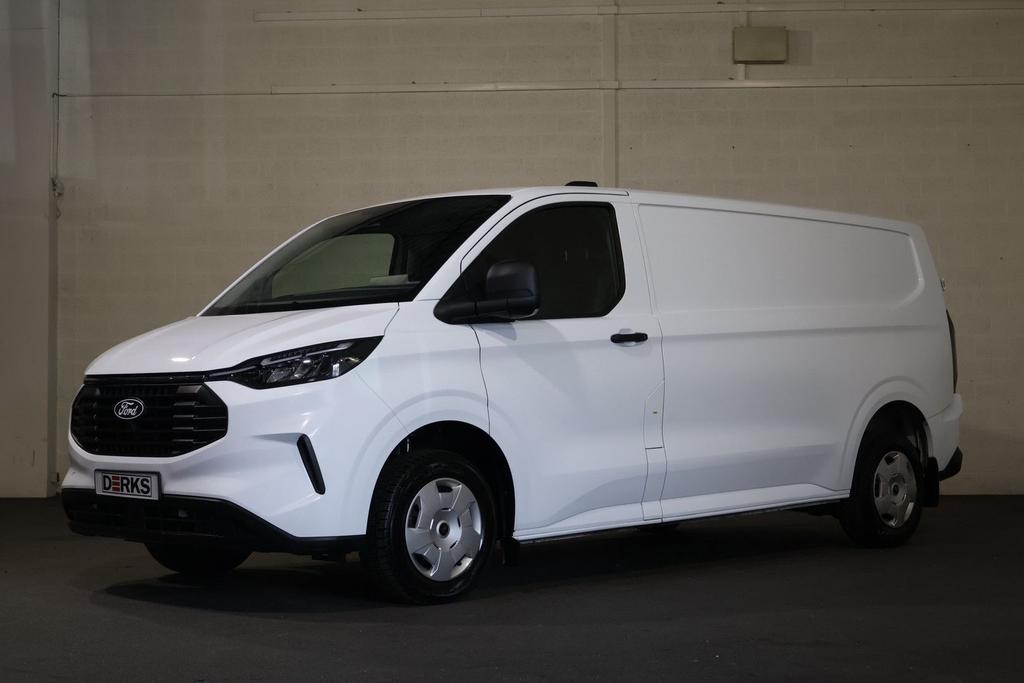 Ford Transit Custom 2.0 TDci 136pk L2 H1 Trend Airco Apple C, Auto's, Wit, Ford, 193 g/km, Te koop