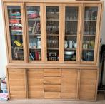 Eiken kast, Maison & Meubles, Armoires | Buffets, 25 à 50 cm, 200 cm ou plus, Avec tablette(s), Enlèvement