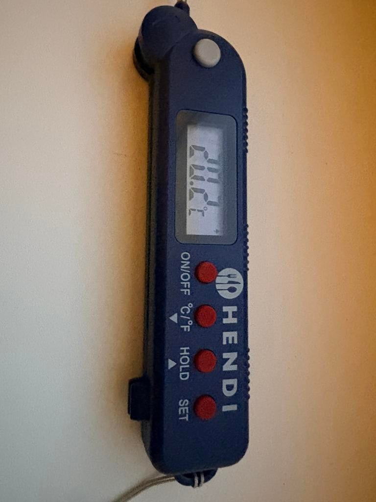 HENDI PROFFESIONELE VLEES THERMOMETER, Ophalen, Gebruikt, Overige typen