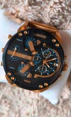 Mooie originele Diesel Mr. Daddy horloge, Bijoux, Sacs & Beauté, Enlèvement, Acier, Acier