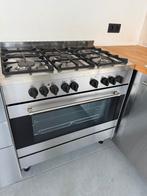 Gasfornuis met oven (DeLonghi 5 pits) - Nooit gebruikt, Elektronische apparatuur, Ophalen, Nieuw, Gas, 5 kookzones of meer