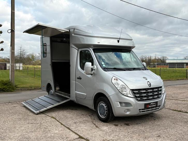 🐴Renault Master 2.3DCI Paardencamionette Horses 945KG Laden, Animaux & Accessoires, Chevaux & Poneys | Semi-remorques & Remorques