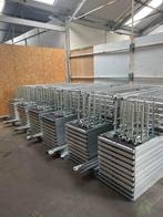 Aluminium Steiger Échafaudage Stelling 100m2, Doe-het-zelf en Bouw, Ophalen of Verzenden, Nieuw, Gevelsteiger, 5 meter of hoger