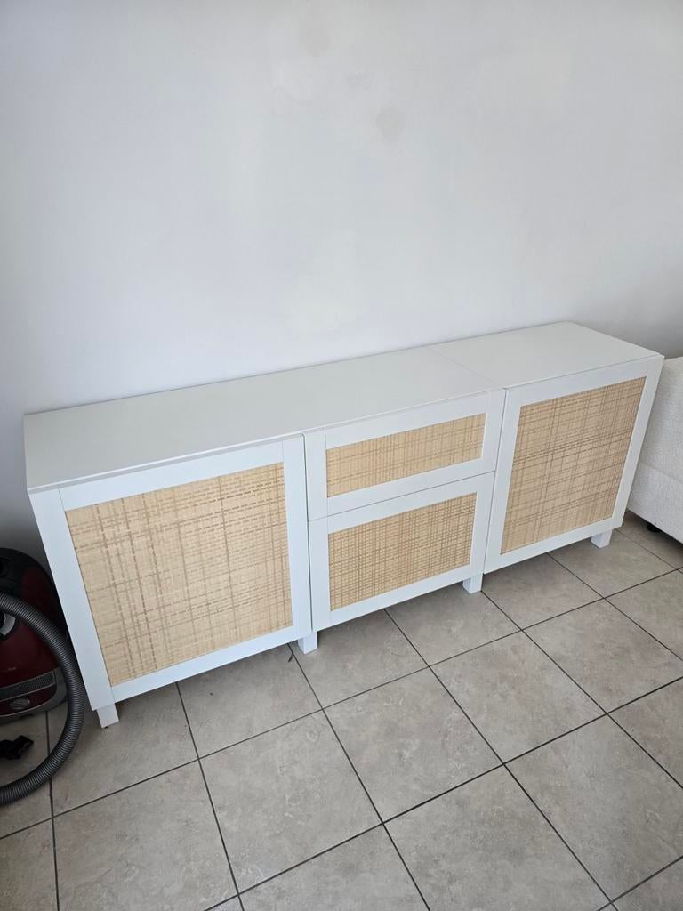 Armoire de salon de style bohème - prix négociable., Enlèvement, Comme neuf, 25 à 50 cm, 150 à 200 cm