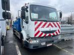 Camion plateau ridelle avec grue - Renault - MIDLUM 12 .220, Autos, Camions, Achat, Entreprise, TVA déductible, Autres carburants