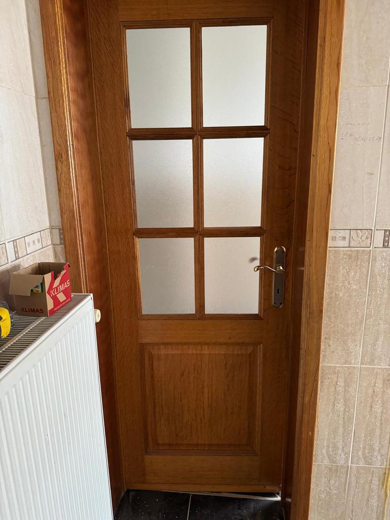 Houten deuren 2 stuks, Ophalen, Gebruikt, Minder dan 80 cm, Binnendeur