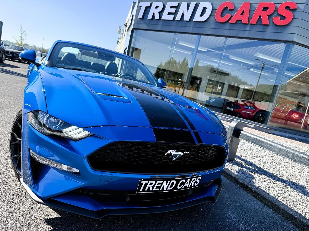 FORD MUSTANG 2.3 CABRIO CARBON PACK B&O CAM LED AMBI KEYLES, Cuir, Achat, 207 g/km, Euro 6