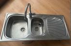 1,5 Keukenspoelbak met kraan, Ophalen, Gebruikt