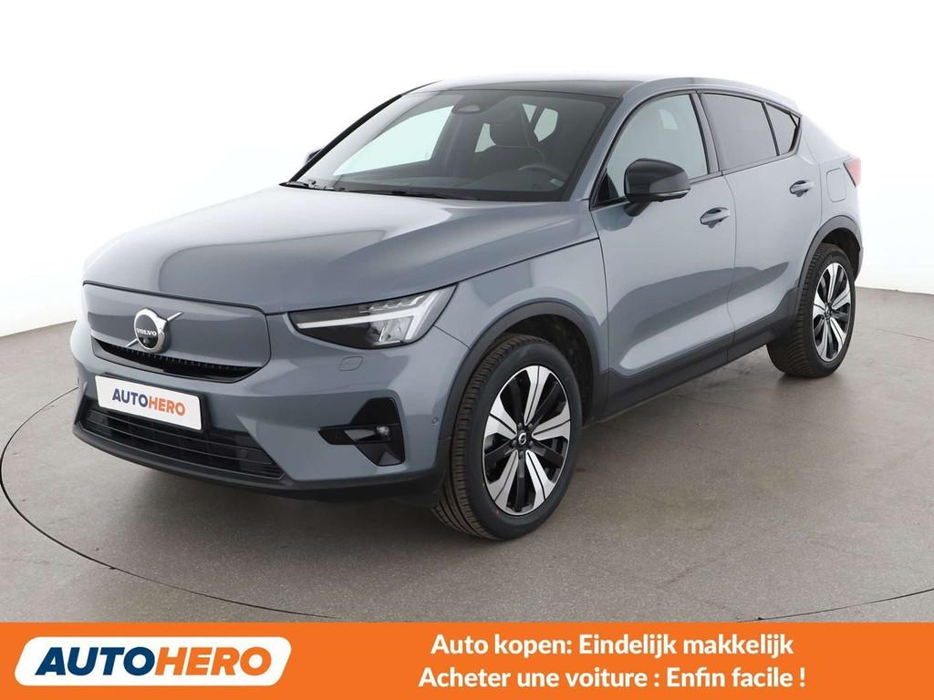 Volvo C40 Recharge 170 kW Ultimate 2WD (bj 2022, automaat), Auto's, 2207 kg, Gebruikt, Zwart, 170 kW