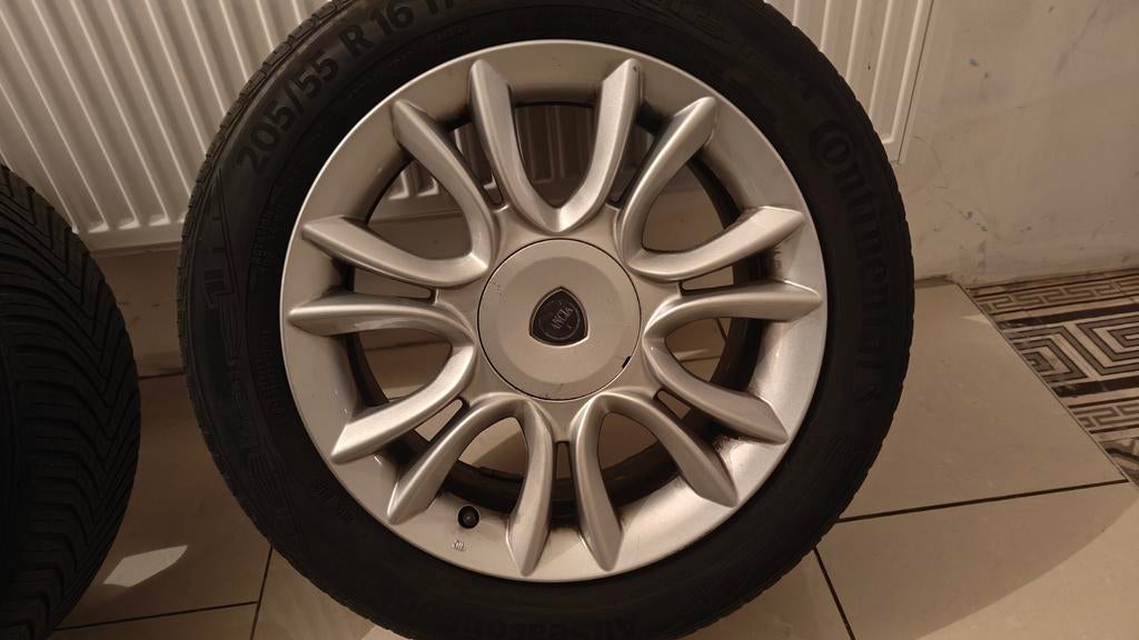 Jantes aluminium lancia...., Enlèvement ou Envoi, Autre, Pneu(s), Autre