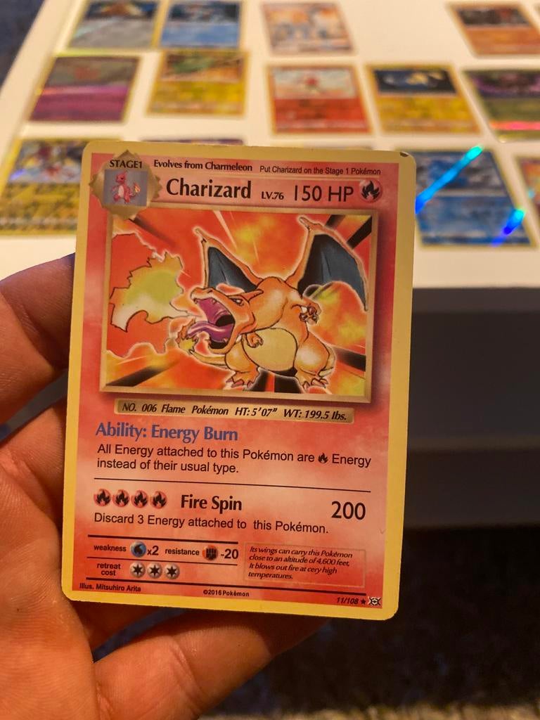 Charizard kaart te koop en meer, Ophalen, Zo goed als nieuw