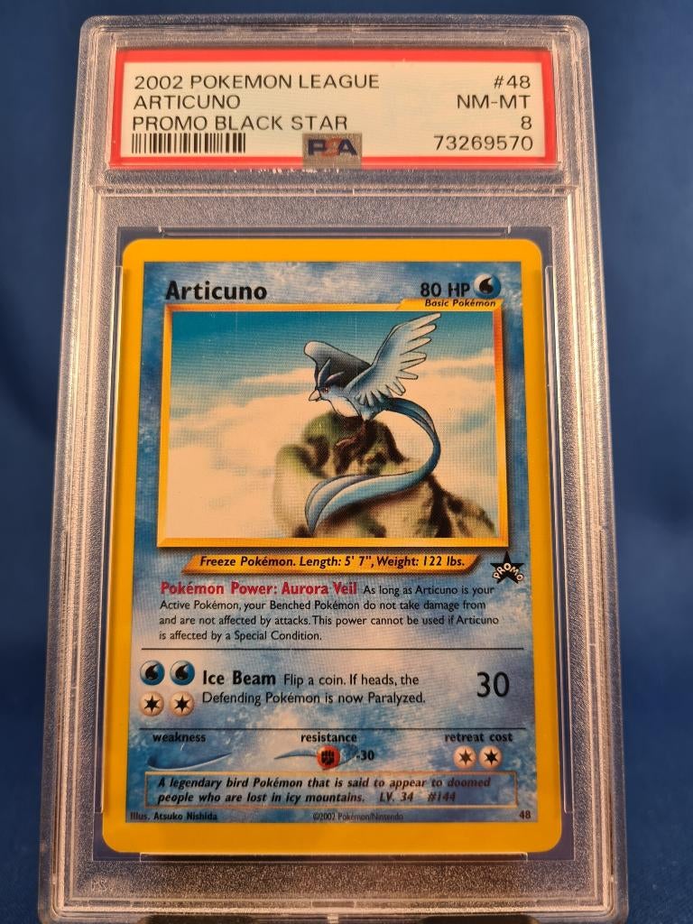 Articuno 48/53 - Wizards Black Star Promos (PSA 8), Verzenden, Gebruikt