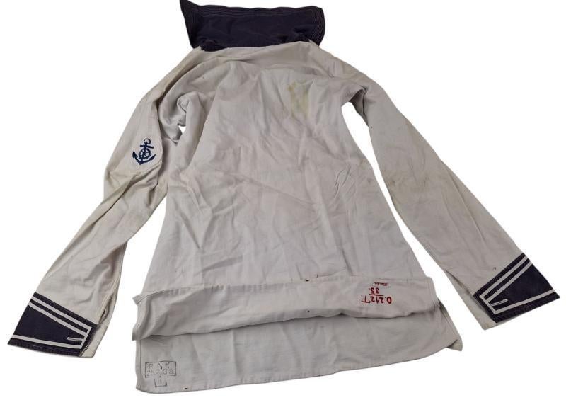 chemise et pantalon kriegmarine en bon état, Collections, Enlèvement ou Envoi