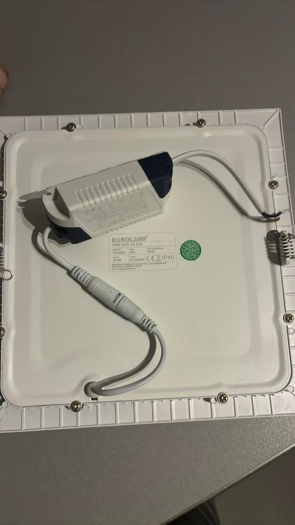 Lampe encastrable, LED, Enlèvement, Comme neuf