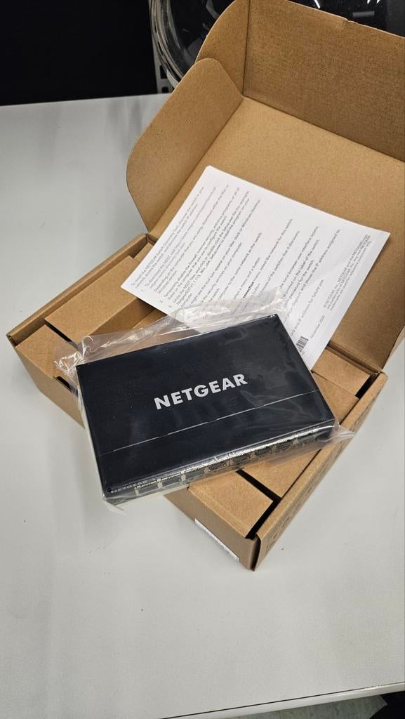 Netgear GS308EP - Nieuw!, Computers en Software, Ophalen of Verzenden