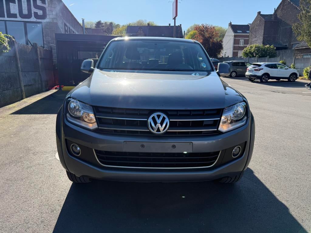 Vw Amarok 2.0L diesel jaar 2012, Zwart, 4 cilinders, Bedrijf, Parkeersensor