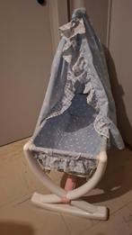 Babypoppen bed met hemel, Ophalen, Zo goed als nieuw, Babypop