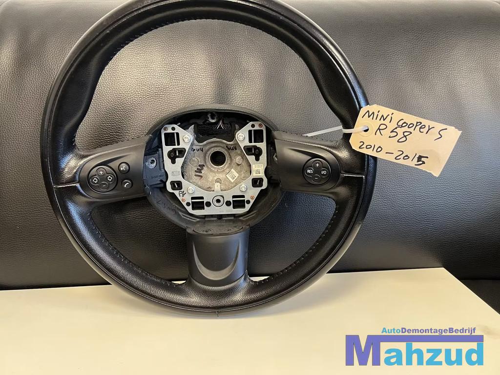 MINI COOPER S R58 Stuurwiel stuur leer 2010-2015, Auto-onderdelen, Besturing, Mini, Gebruikt