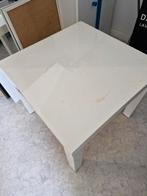 Ikea. Table carrée. Blanc brillant, Maison & Meubles, Tables | Tables de salon, Enlèvement