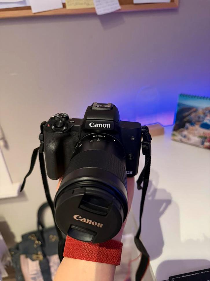 Canon EOS M50 Mark II Pakket – Zo Goed Als Nieuw, TV, Hi-fi & Vidéo, Appareils photo numériques, Comme neuf, Canon, Enlèvement