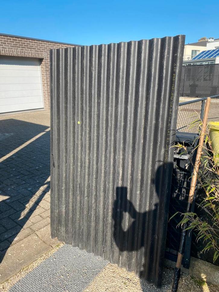 Asbestvrije Golfplaten 2004 Eternit, Doe-het-zelf en Bouw, Dakpannen en Dakbedekking, Zo goed als nieuw, Ophalen