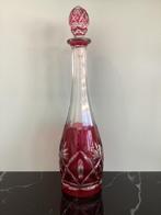 Carafe Val Saint Lambert à double couche. VSL017/Ha., Enlèvement