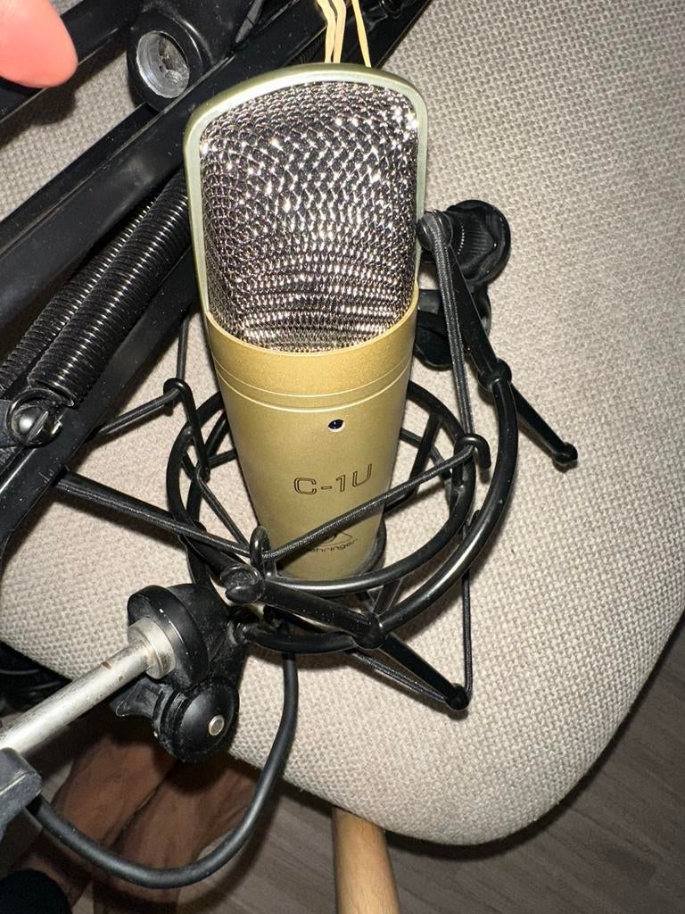 USB microfoon C-1U, Muziek en Instrumenten, Microfoons, Zo goed als nieuw, Ophalen