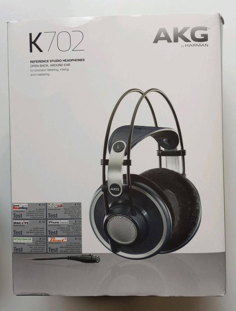 AKG K702, Enlèvement ou Envoi, Utilisé, Supra-aural, Autres marques