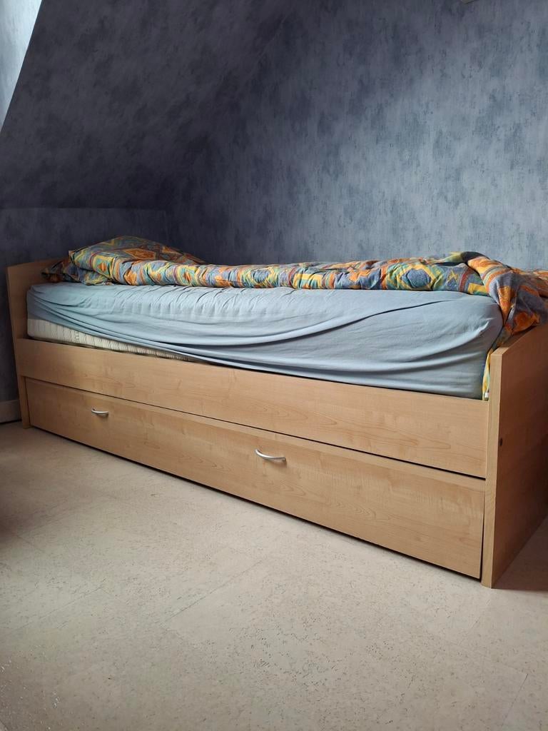 Eenpersoonsbed, Huis en Inrichting, Slaapkamer | Complete slaapkamers, Ophalen