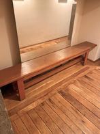 Banquette bois massif, Huis en Inrichting, Zetels | Zetels, Ophalen, Minder dan 75 cm, Zo goed als nieuw, Rechte bank