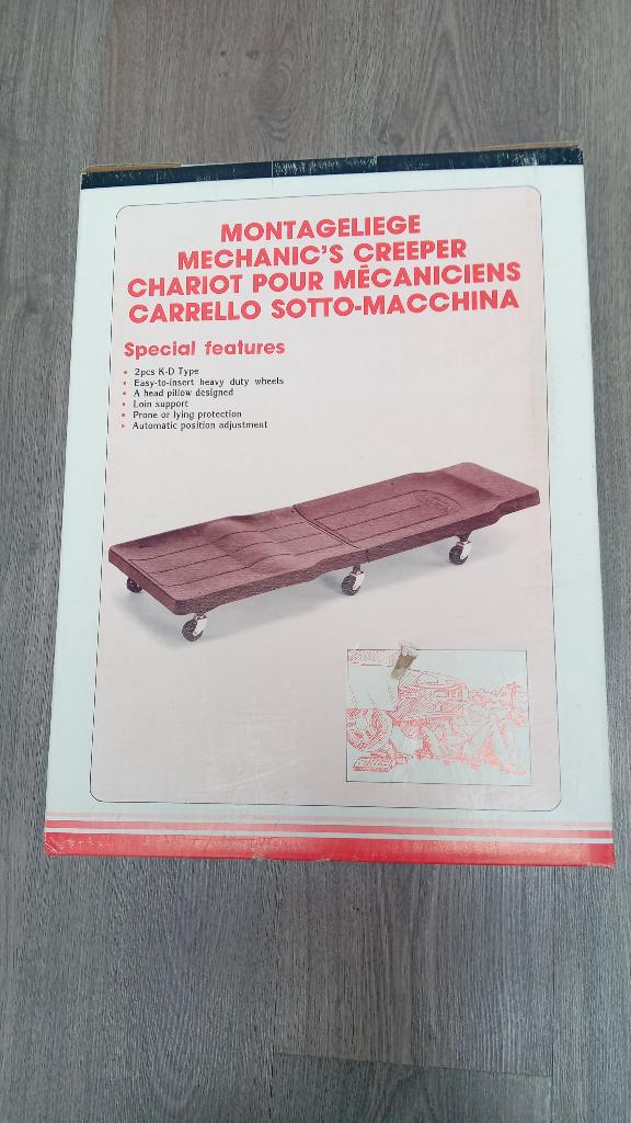 Chariot pour mecaniciens, Enlèvement, Neuf
