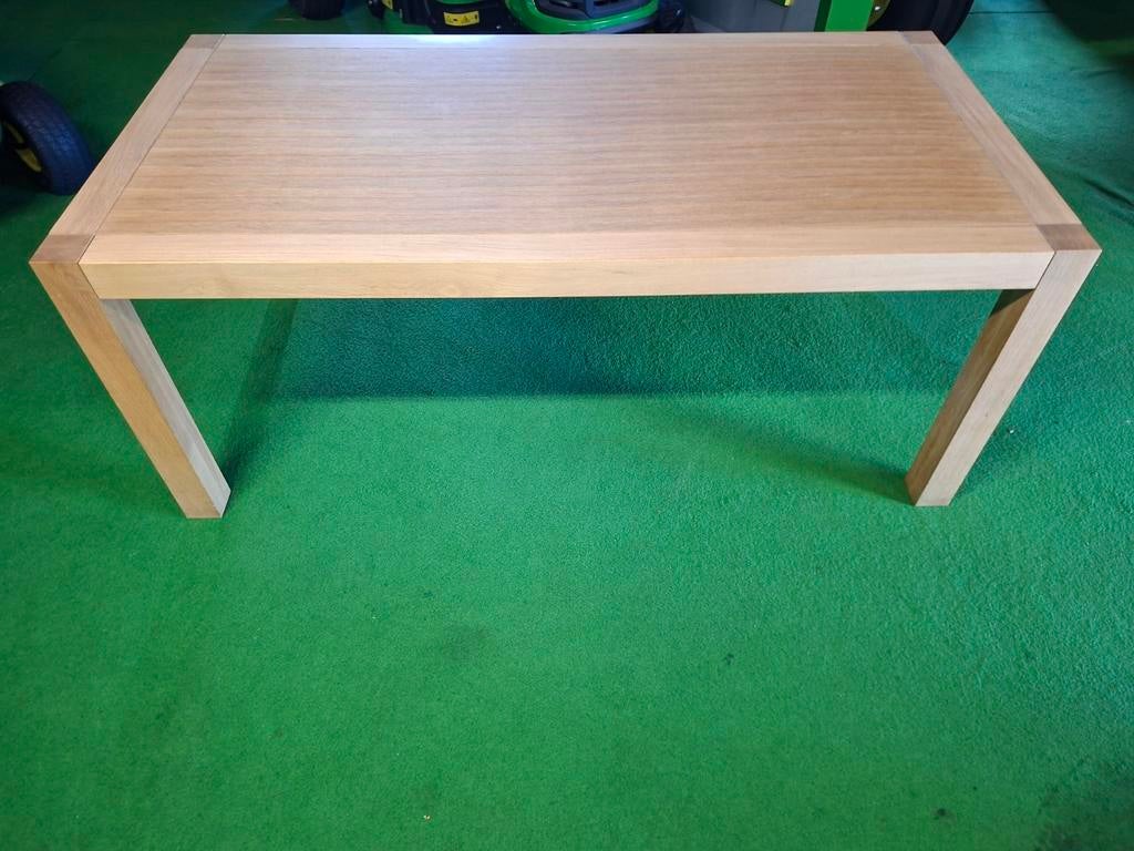 Degelijke beukenhout tafel, Ophalen, 50 tot 75 cm, 50 tot 100 cm, Zo goed als nieuw