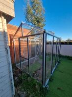 Tuinserre 2,90 m x 2,40 m x 2,00 m (nok 2,70 m), Tuin en Terras, Ophalen, Glas, Gebruikt, Aluminium