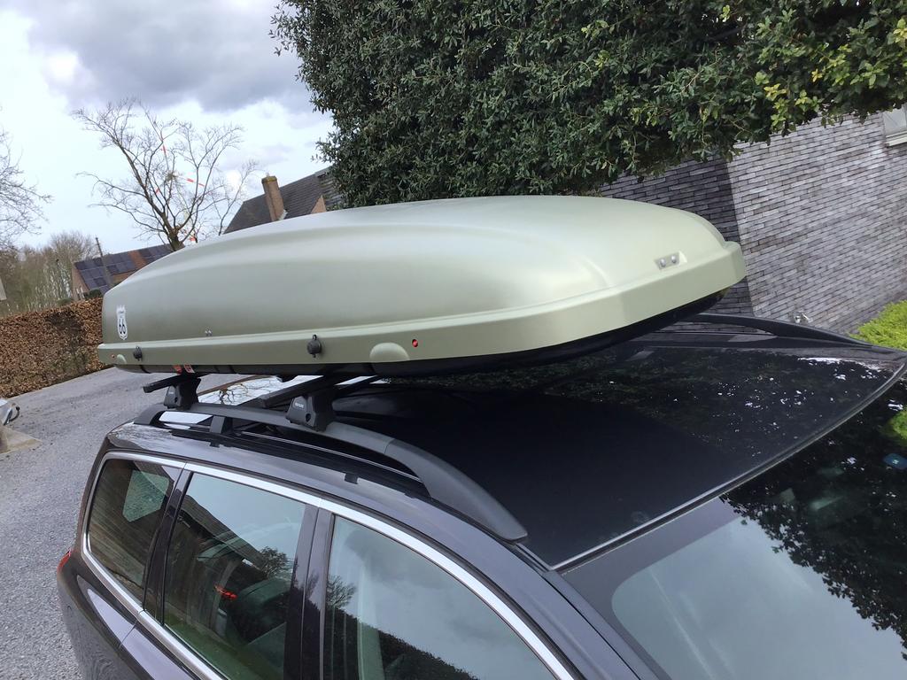 Dakkoffer, skibox Kamei Route 66 Nieuw, Auto diversen, Ophalen, Nieuw