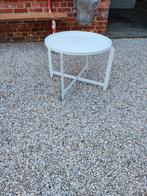 Buitentafeltje, Ophalen