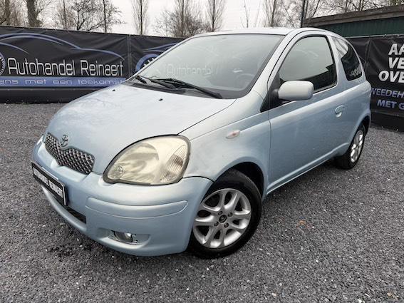 Toyota Yaris, 1.0i, 2004,147.000km, 3 Deurs +12m Garantie, Autos, Toyota, Entreprise, Yaris, ABS, Essence, Euro 4, 3 portes, Carnet d'entretien
