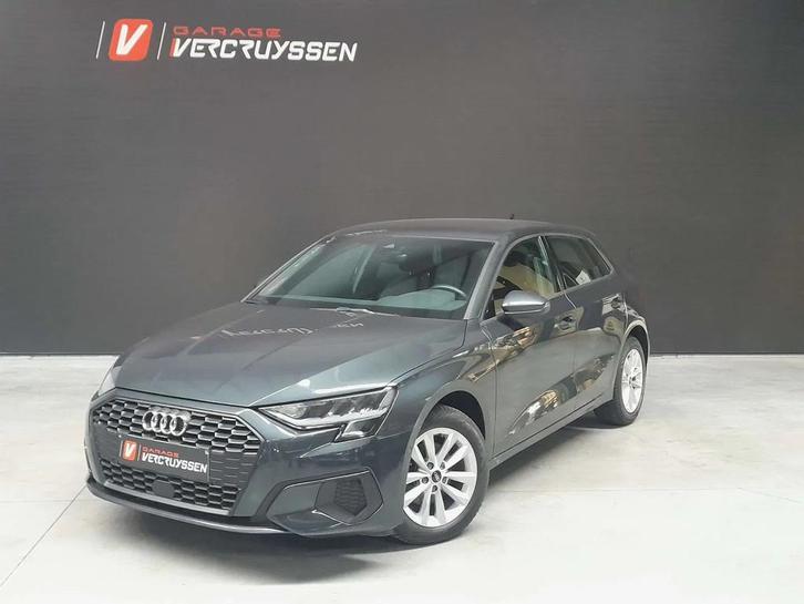 Audi A3 Sportback 30 TFSI S-tronic Leder Navi Carplay, Autos, Audi, Entreprise, Achat, A3, Intérieur cuir, Peinture métallisée