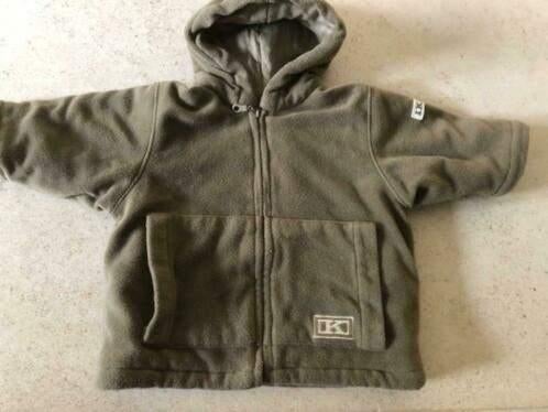 warm jasje IKKS 6-9 maanden met muts, Garçon, Ikks, Comme neuf, Enlèvement
