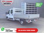 Opel Movano 2.2 140 pk DC Dubbel Cabine Open Laadbak/ 7 Pers, Auto's, Bestelwagens en Lichte vracht, Wit, Bedrijf, Electronic Stability Program (ESP)