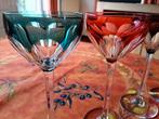 Kristallen wijnglazen, Antiek en Kunst, Antiek | Glaswerk en Kristal, Ophalen