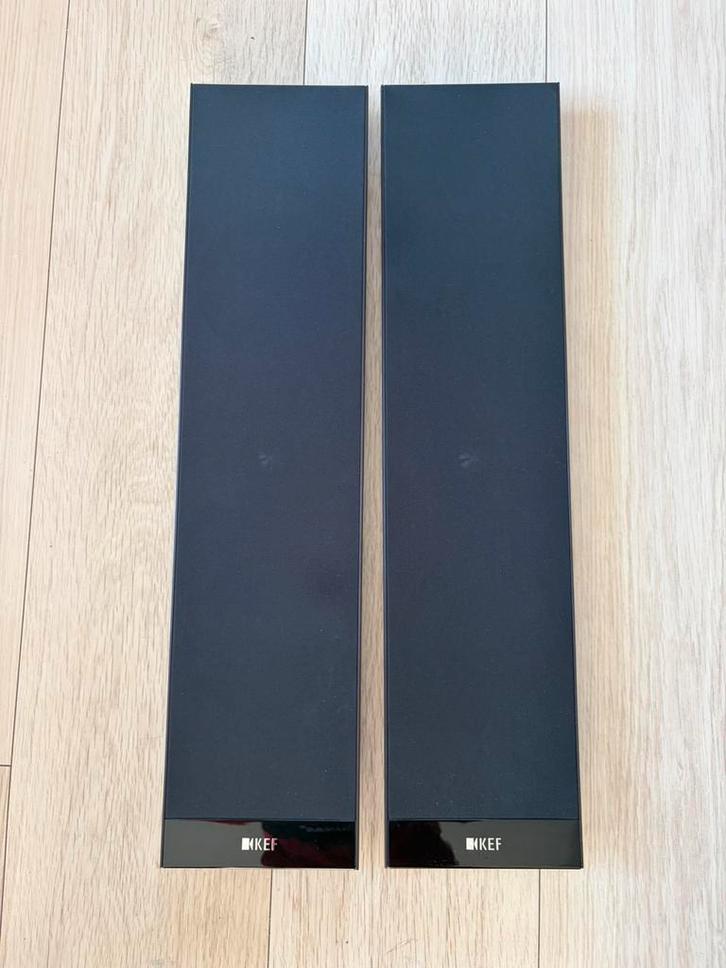 KEF T301 speakers (set) Slank design, topgeluid home cinema, TV, Hi-fi & Vidéo, Enceintes, Comme neuf, Enlèvement