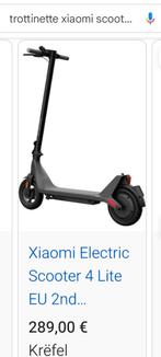Électrique scooter XIAOMI 4 lite 2ieme génération, Vélos & Vélomoteurs, Trottinettes, Enlèvement, Neuf, Step électrique (E-scooter)