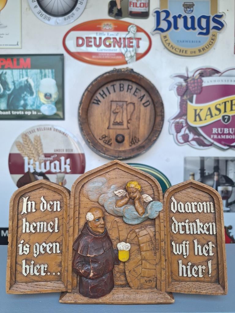 Spreuk - In De Hemel Is Geen Bier, Ophalen of Verzenden