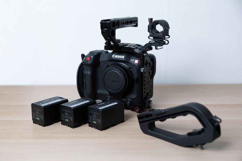 Canon C70 met smallrig cage, Ophalen, Gebruikt, Camera, Canon