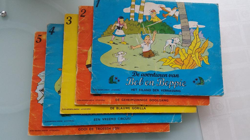 strips: Bob en Peppi, Boeken, Verzenden