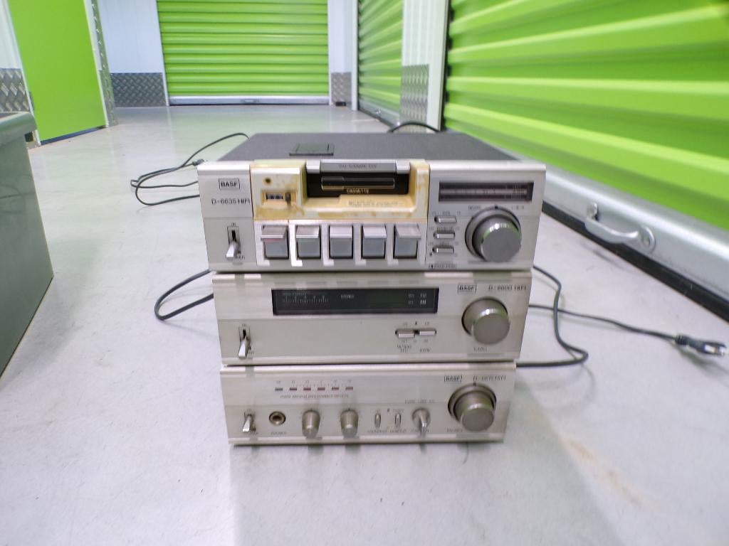 Stereoketen BASF, Audio, Tv en Foto, Stereoketens, Gebruikt, Tuner of Radio, Overige merken, Losse componenten