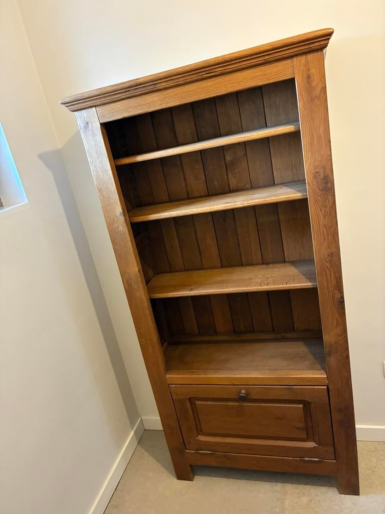 Eiken boekenrek, Huis en Inrichting, Ophalen, Zo goed als nieuw
