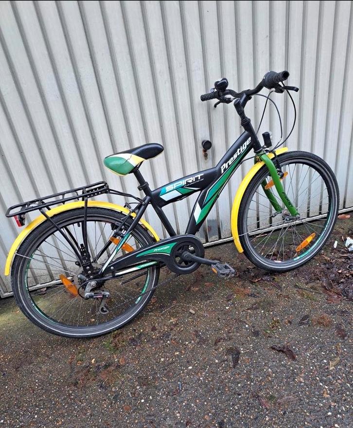 ❇️’PRESTIGE’ Jongensfiets 24Inch+7SPEED+Framemaat 33Cm❇️, Vélos & Vélomoteurs, Vélos | Garçons, Vitesses, Enlèvement