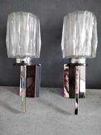 Wandlampen uit de jaren 60, Huis en Inrichting, Ophalen, Gebruikt, Glas, Design scandinave